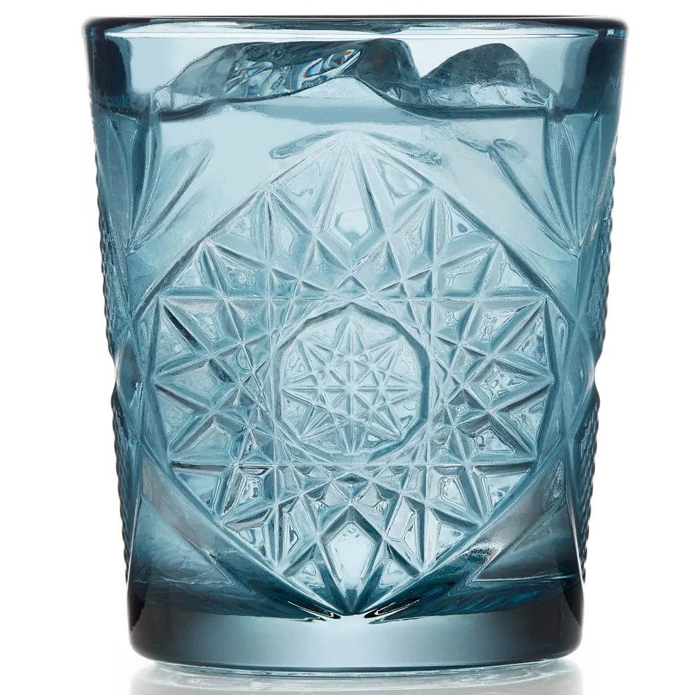 Barstuff D.O.F. Glas Hobstar blau, Libbey - 355ml