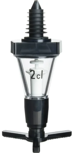 Barstuff Doppel Wandflaschenhalter mit 2x 2cl Dosierern