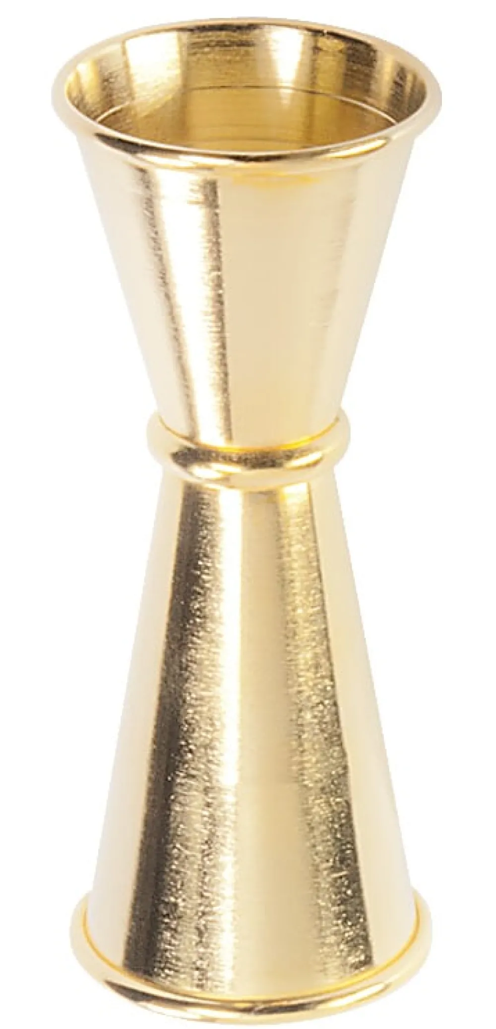 Barstuff Doppelmessbecher, Japan, golden - Edelstahl (30/45ml)