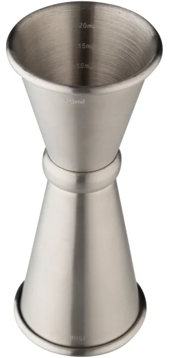 Barstuff Doppelmessbecher Japanese Style - Edelstahl (30/45ml)