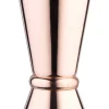 Barstuff Doppelmessbecher, kupferfarben - Edelstahl (2/4cl)