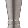 Barstuff Doppelmessbecher, vintage - Edelstahl (25/50ml)