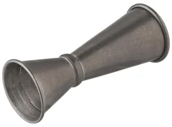 Barstuff Doppelmessbecher, vintage - Edelstahl (25/50ml)