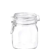 Barstuff Drahtbügelglas / Einmachglas Fido eckig - 750ml