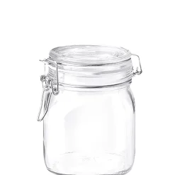 Barstuff Drahtbügelglas / Einmachglas Fido eckig - 750ml