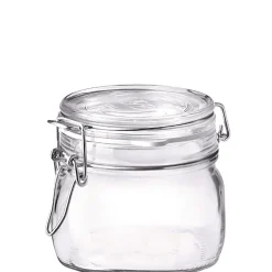 Barstuff Drahtbügelglas / Einmachglas Fido eckig - 500ml