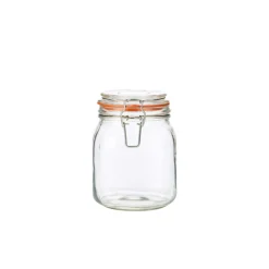 Barstuff Drahtbügelglas / Vorratsglas - 1,0l (6 Stk.)