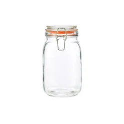 Barstuff Drahtbügelglas / Vorratsglas - 1,5l (6 Stk.)