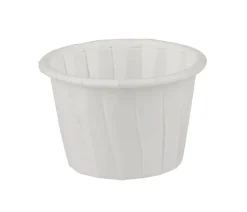 Barstuff Dressingbecher Wachspapier weiß - 28ml (250 Stk.)