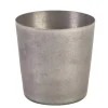 Barstuff Edelstahlbecher / Snackbecher Edelstahl vintage - 8,5x8,5cm/420ml