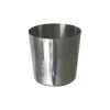 Barstuff Edelstahlbecher / Snackbecher Edelstahl poliert - 8,5x8,5cm/420ml (12 Stk.)