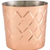 Barstuff Edelstahlbecher Diamond, kupferfarben poliert - 410ml