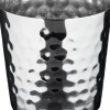 Barstuff Edelstahlbecher gehämmert, poliert - 400ml