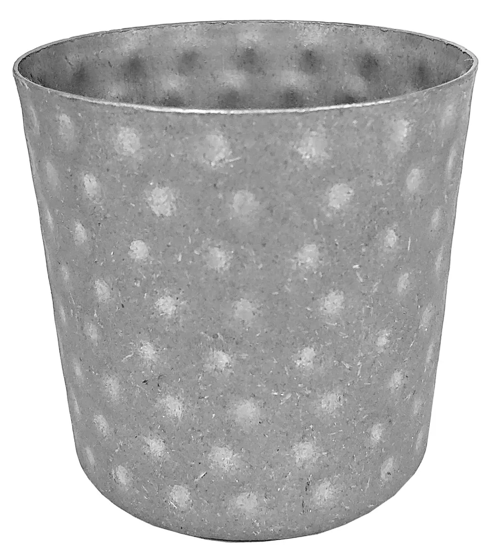 Barstuff Edelstahlbecher gehämmert Vintage - 400ml