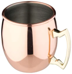 Barstuff Edelstahlbecher Moscow Mule, kupferfarben - 420ml