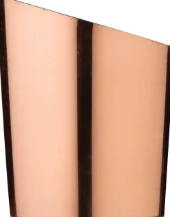 Barstuff Edelstahlbecher, Schrägschnitt - kupferfarben (11,6cm)