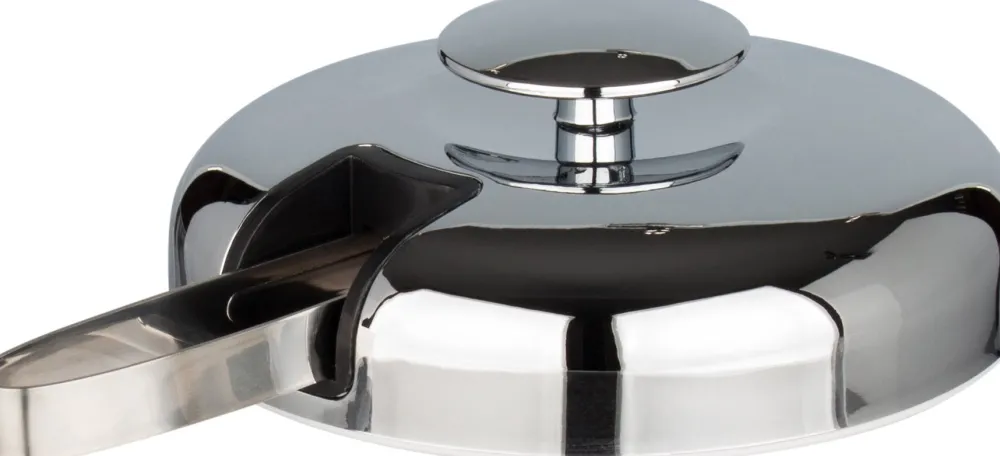 Barstuff Eiseimer Kunststoff PP, silberfarben, mit Zange - 1,3l