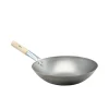 Barstuff Eisen-Wok, flacher Boden - 35,6 cm