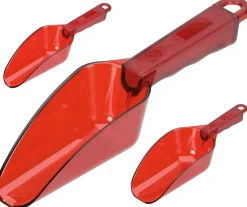 Barstuff Eisschaufel, Polycarbonat transparent rot - 0,35l