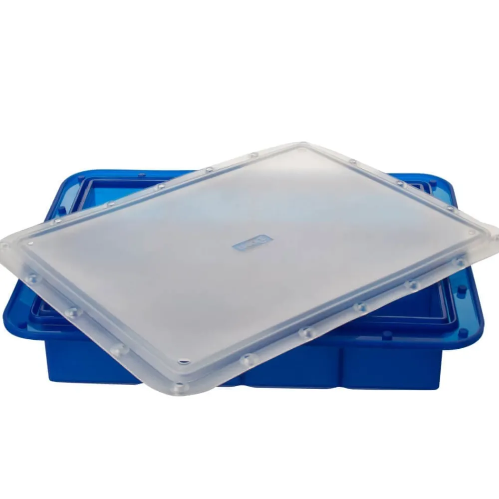 Barstuff Eiswürfelform Arctic mit Deckel, Platin-Silikon, Lurch - 5cm
