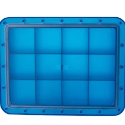 Barstuff Eiswürfelform Arctic mit Deckel, Platin-Silikon, Lurch - 5cm