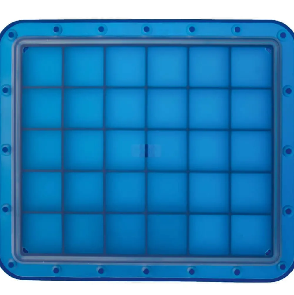 Barstuff Eiswürfelform Arctic mit Deckel, Platin-Silikon, Lurch - 3cm