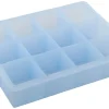 Barstuff Eiswürfelform Cubes, 12 Würfel, Lurch - Platin-Silikon (4cm)