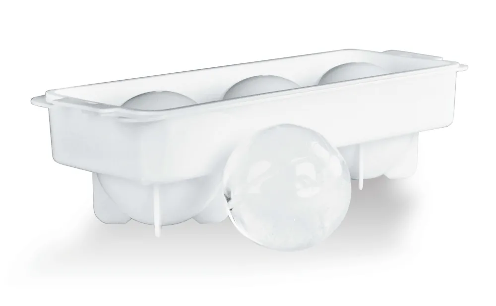 Barstuff Eiswürfelform, Polyethylen - 3 Kugeln (6cm)