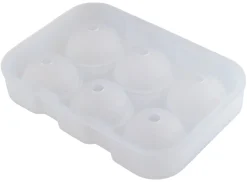Barstuff Eiswürfelform, Silikon - 6 Kugeln (4,5cm)