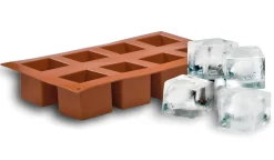 Barstuff Eiswürfelform, Silkon Big Cube 8er (rot)