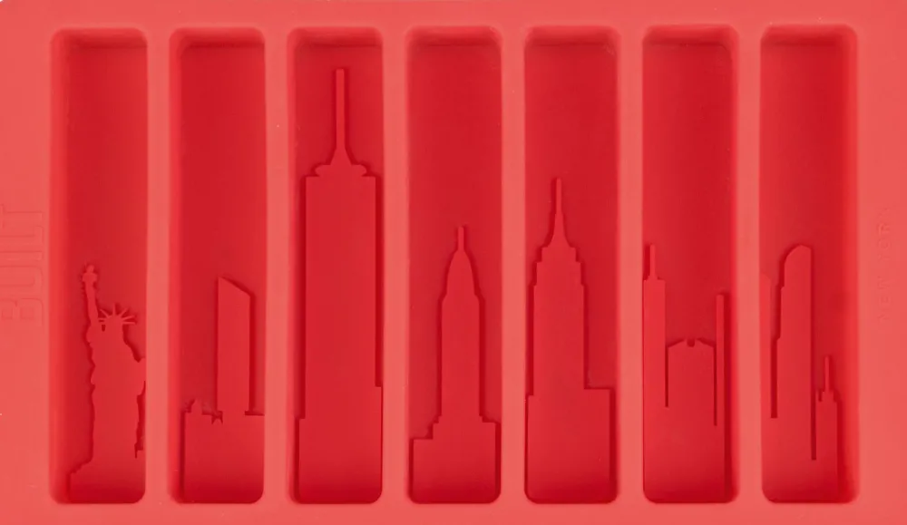 Barstuff Eiswürfelform Spears New York, Silikon - 10x2x2cm