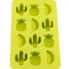 Barstuff Eiswürfelform Tropical, Silikon, grün - Kaktus, Ananas, Melone