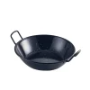 Barstuff Emaille-Schale mit Henkeln, schwarz - 22cm/1,5l (6 Stk.)