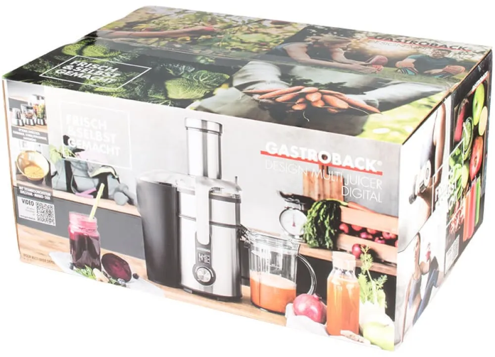 Barstuff Entsafter Gastroback Design Multi Juicer Digital