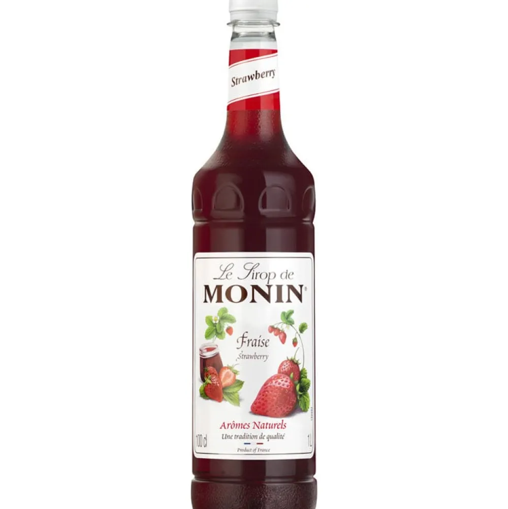 Barstuff Erdbeere - Monin Sirup, PET-Flasche (1,0l)