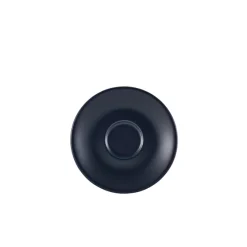 Barstuff Espresso Untertasse Porzellan matt blau – 12 cm (6 Stk.)