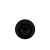 Barstuff Espresso Untertasse Porzellan matt schwarz – 12 cm (6 Stk.)