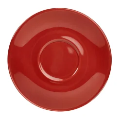 Barstuff Espresso Untertasse rot - 12cm (6 Stk.)