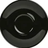 Barstuff Espresso Untertasse schwarz - 12cm (6 Stk.)