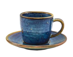 Barstuff Espresso Untertasse Terra Aqua Blue - 11,5cm (6 Stk.)