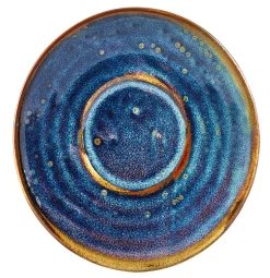 Barstuff Espresso Untertasse Terra Aqua Blue - 11,5cm (6 Stk.)