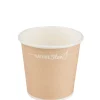 Barstuff Espresso-/Kaffeebecher Papier, braun - 100ml (50 Stk.)