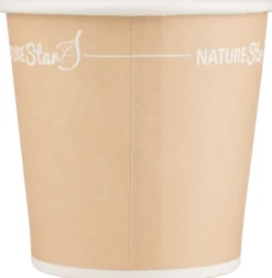 Barstuff Espresso-/Kaffeebecher Papier, braun - 100ml (50 Stk.)