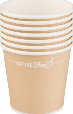 Barstuff Espresso-/Kaffeebecher Papier, braun - 100ml (50 Stk.)