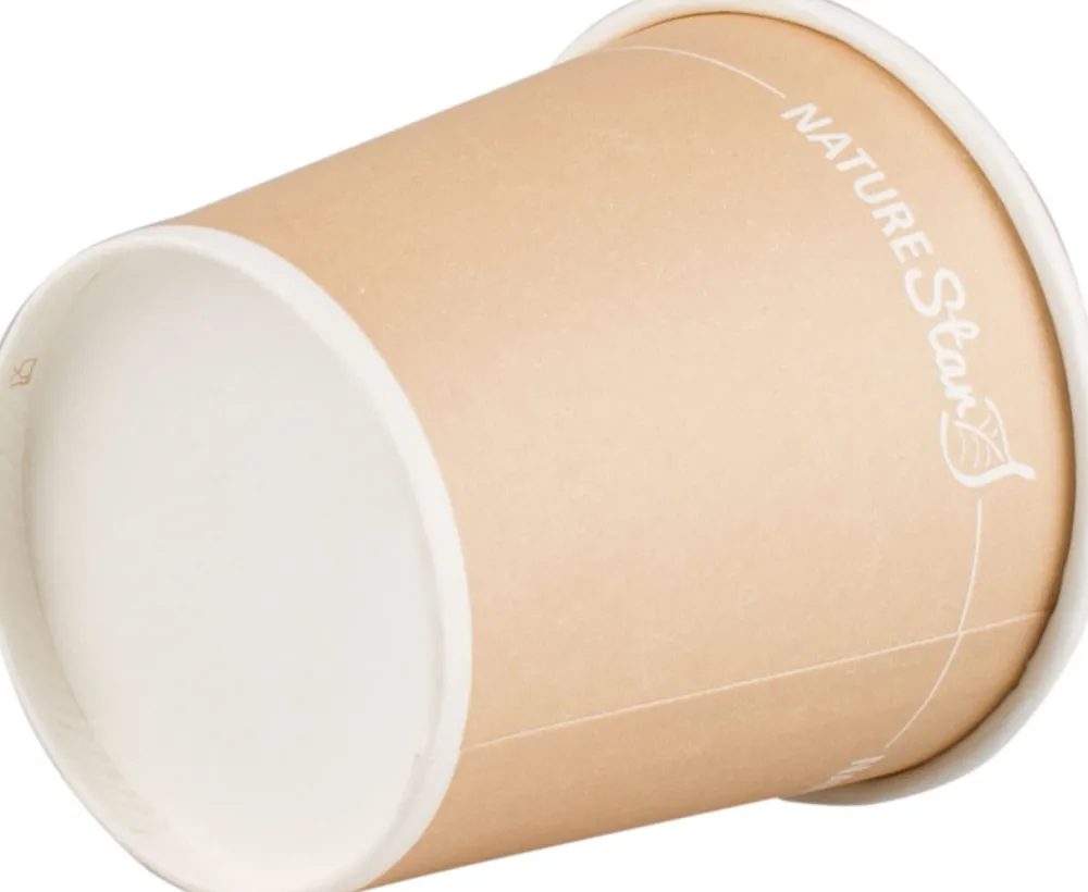 Barstuff Espresso-/Kaffeebecher Papier, braun - 100ml (50 Stk.)