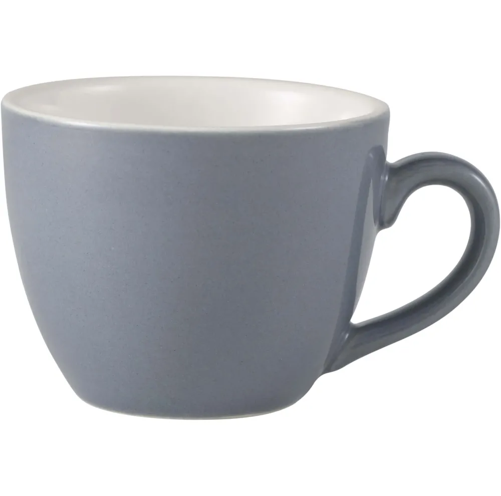 Barstuff Espressotasse Bowl grau - 90ml (6 Stk.)