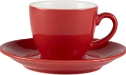 Barstuff Espressotasse Bowl rot - 90ml (6 Stk.)