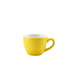Barstuff Espressotasse Porzellan gelb – 90 ml (6 Stk.)