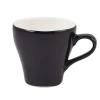 Barstuff Espressotasse Tulip schwarz - 90ml (6 Stk.)