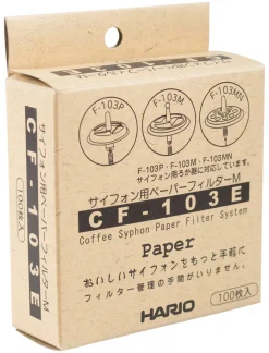 Barstuff Filterpapier CF-103E für Hario TCA, NXA und SCA - 100 Blatt